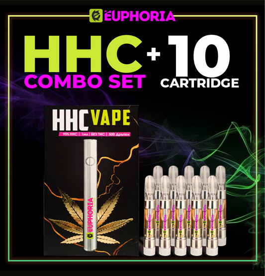 10 HHC Cartridge 90% Set