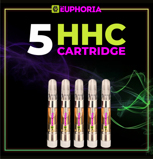 5 HHC Cartridges 90% SET