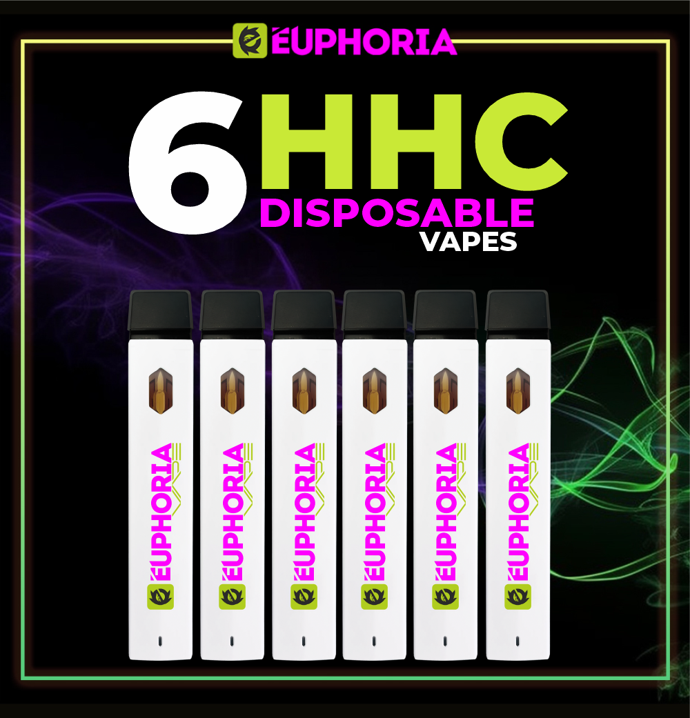 6 HHC 90% Disposable Vape SET